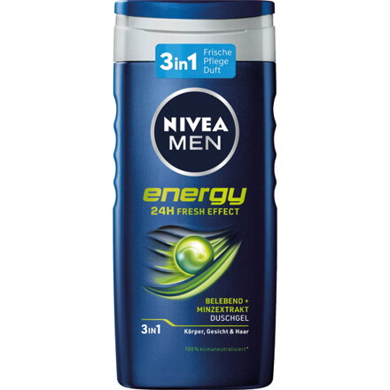 Nivea Sprchový gel 250ml Energy For Men