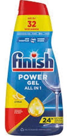Finish Power gel do myčky nádobí 650 ml Citrus