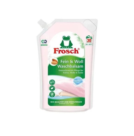 Frosch Prací gel na vlnu a hedvábí, jemné prádlo, syntetiku, 30 PD