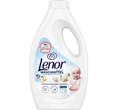 Lenor Prací gel Sensitive, 25 PD