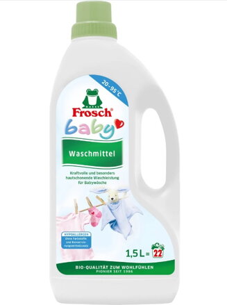 Frosch Baby Dětský tekutý prací prostředek, 1500 ml
