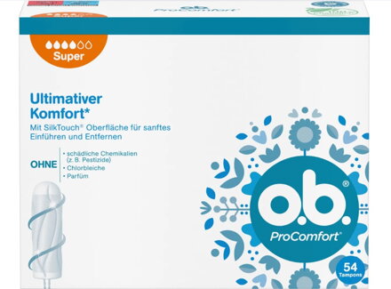 o.b. Tampony ProComfort Super, 54 ks