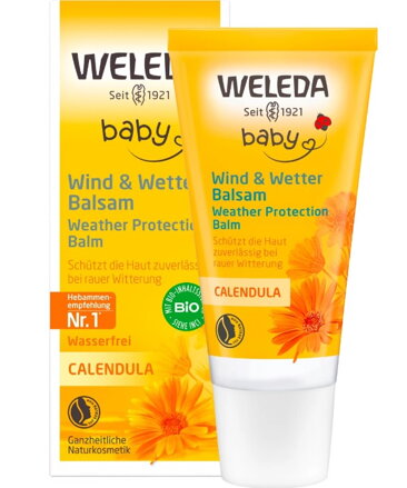 Weleda Baby Balzám proti větru a špatnému počasí Měsíčkový, 30 ml
