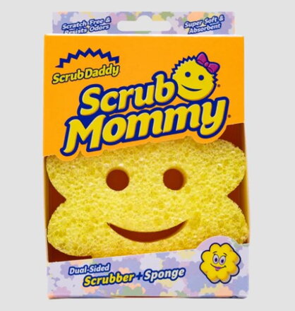 The Original Scrub Daddy Scrub Mommy Power Flower žlutá (1 ks)