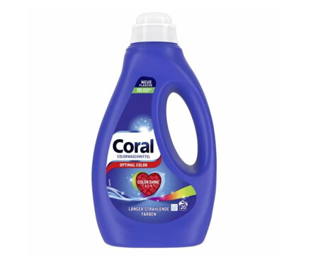 Coral Optimal Color prací gel 23 dávek, 1,15l