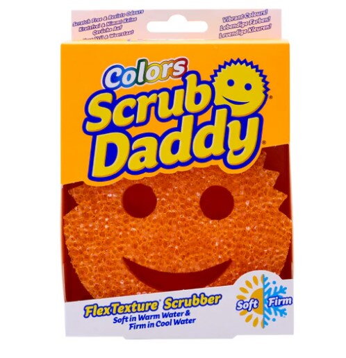 The Original Scrub Daddy Scrub Daddy Colors® oranžová (1ks)