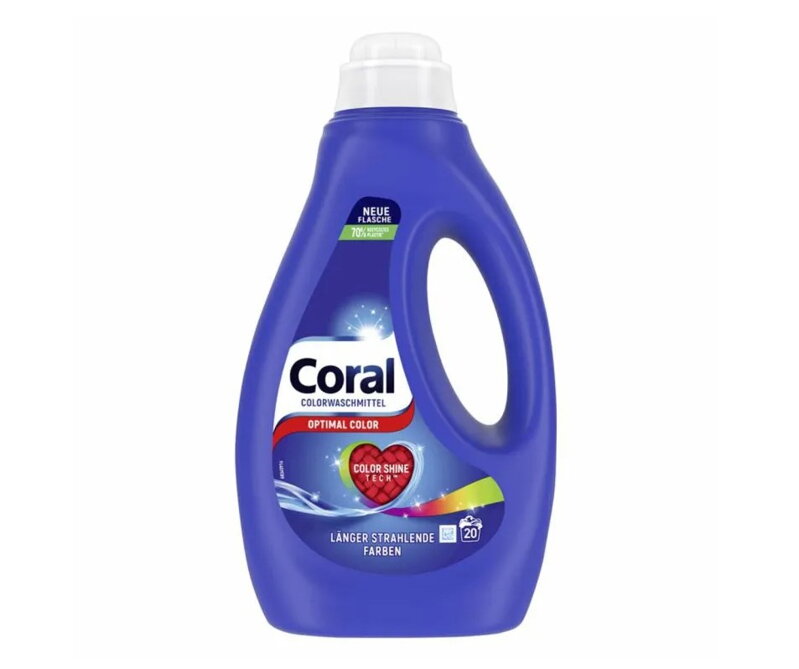 Coral Optimal Color prací gel 23 dávek, 1,15l